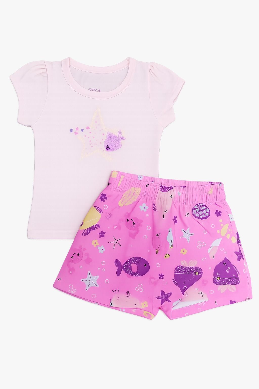 CONJUNTO MENINA BOCA GRANDE VERAO P-M-G